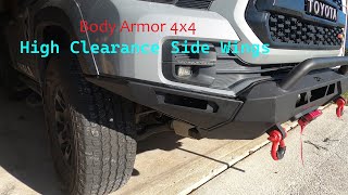 Body Armor 4x4 Tacoma High Clearance Wings