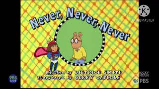 Arthur - Never, Never, Never Title Cards