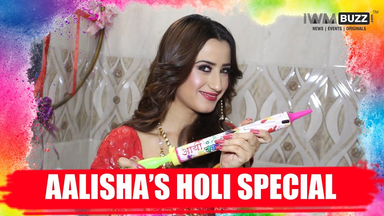 Exclusive: Aalisha Panwar shares Holi prank | Holi Special