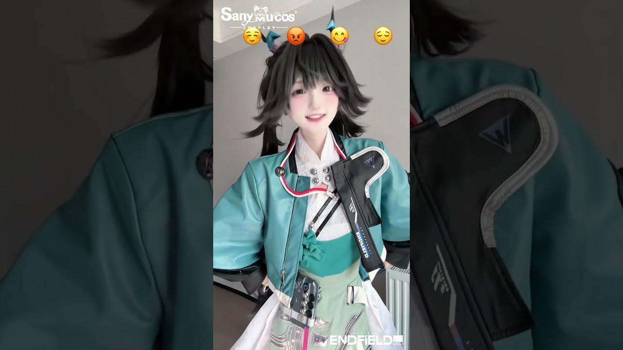 🍃🌌Arknights: Endfield Cosplay Qianyu Chen Cosplay Costume showcase🌌🍃