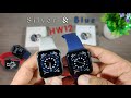 HW12 Series 6 Unboxing | HW12 New Colour BLUE & SILVER | Best 40mm Copy Of Apple Watch Series 6