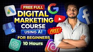 👉 Digital Marketing Course for Beginners 2026 | Using AI Tools | Complete Free Course (10+ Hours) screenshot 5
