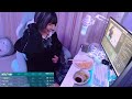 JKコスでお尻が見えそうな睡眠配信