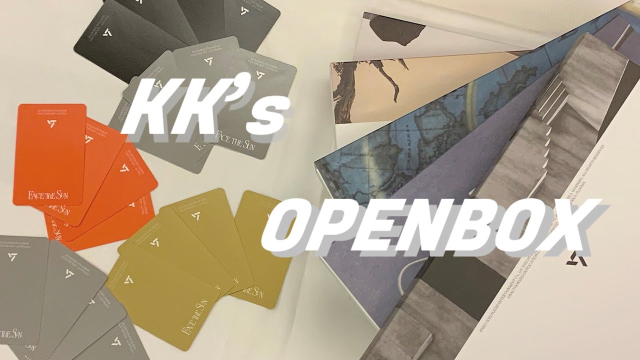 KK’s OPENBOX ｜SEVENTEEN Face The Sun 正四開箱!!