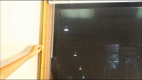 How to Install a V Seal Weatherstrip