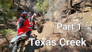 Enduro on a budget: CRF250F at Texas Creek part 1