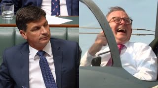 Albanese ‘plays political games’: Angus Taylor responds to PM’s criticism