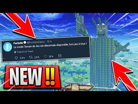 Le MODE "TERRAIN DE JEU" 2.0 est DISPONIBLE sur FORTNITE: Battle Royale ! (OFFICIEL) - Le MODE "TERRAIN DE JEU" 2.0 est DISPONIBLE sur FORTNITE: Battle Royale ! (OFFICIEL)