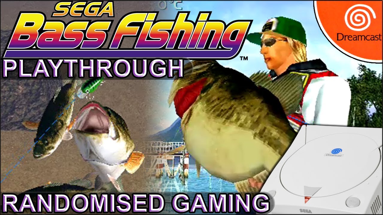 Sega Bass Fishing - Sega Dreamcast - Intro & Arcade Playthrough