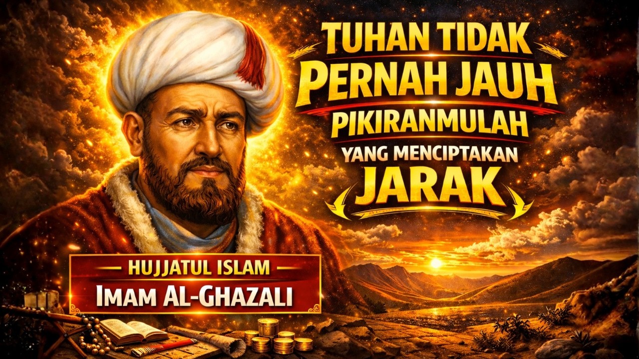 PIKIRANMU ADALAH DOAMU❗Wejangan Penuh Makna Imam Al-Ghazali (WAJIB SIMAK SAMPAI AKHIR VIDEO)