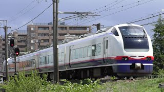 特急しらゆき3号新潟行きE653系H202編成53M【4K】