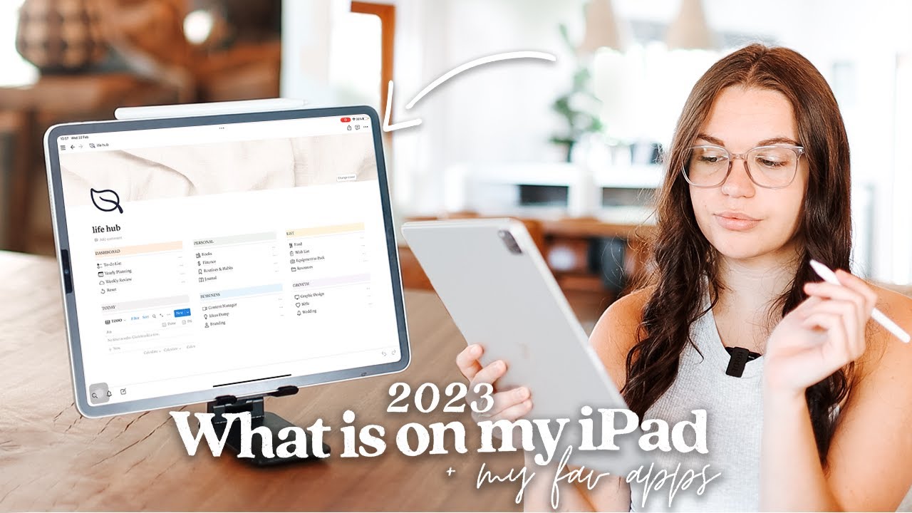 🤍 What's on my iPad Pro | My favorite Apps!