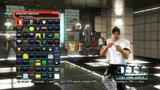 Tekken Tag Tournament 2 - Decal Customization - Jin Tekken 4 Whiteblack Gi