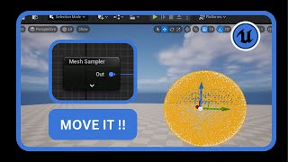 Unreal Engine PCG Fix: Mesh Sampler Doesn’t Move? Here’s the Blueprint Solution!