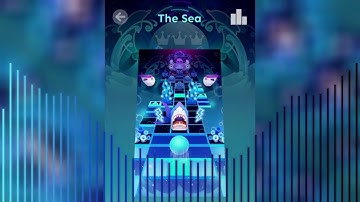 The Sea - Rolling Sky - Modified & Audio Visualizer - NO GAMEPLAY