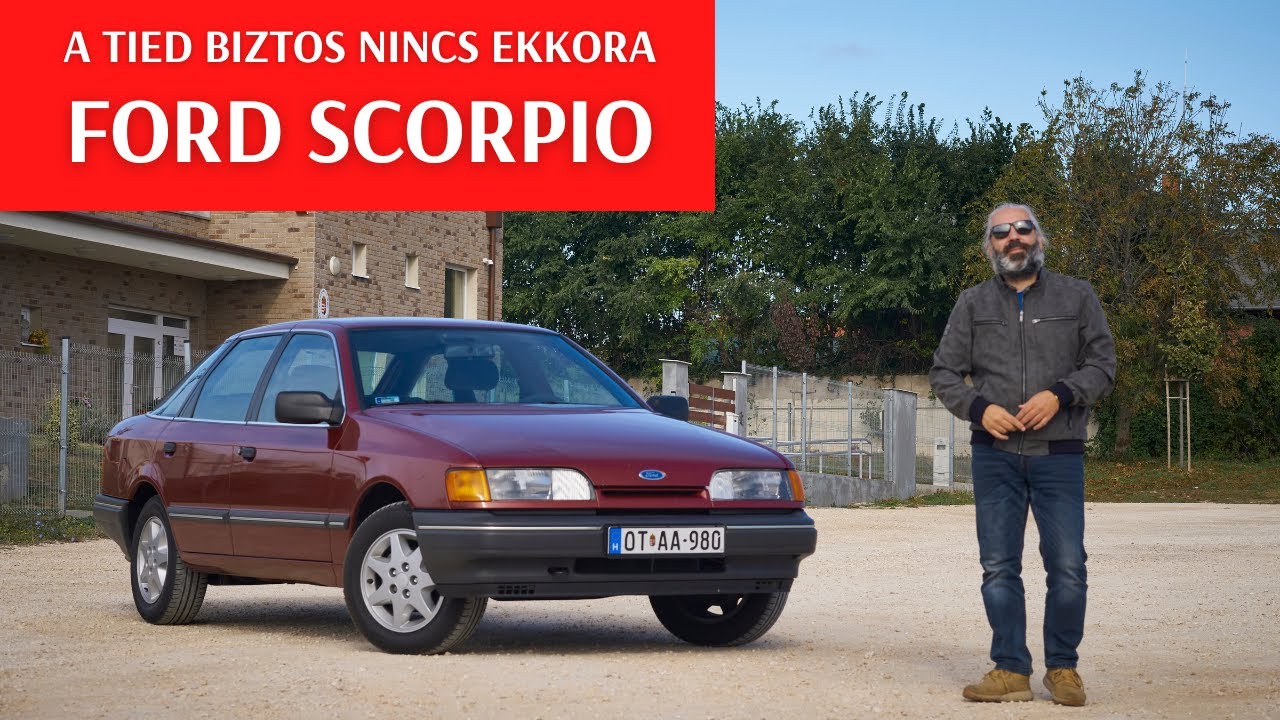 A Ford Scorpio 2.0i tökéletes utazóautó ma is, pedig veterán. Így lesz a hétköznapiból különleges!