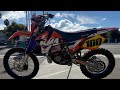 1999 KTM 200 EXC ...Two Stroke Fun in the SF Bay Area!