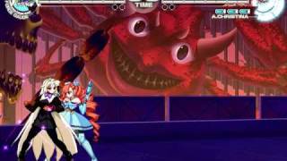 Arcana Heart 3 Weiß Combo