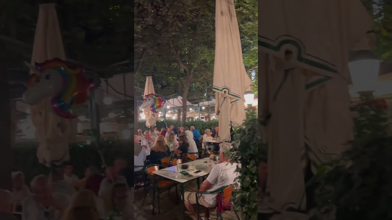 Schweizerhaus - famous beer garden in Vienna