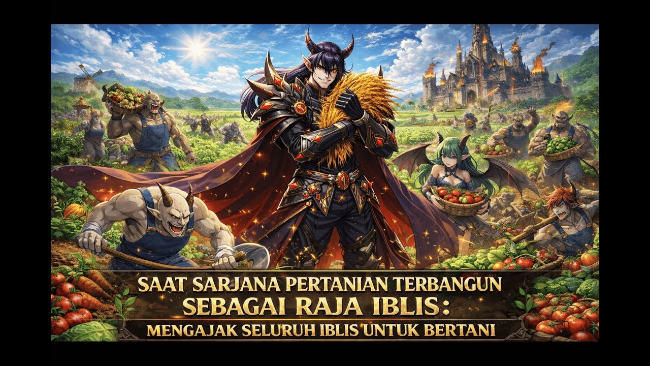 Terbangun di Tubuh Raja Iblis Terlarang, Insinyur Ini Mengungkap Rahasia Dunia Lewat Pertanian?!