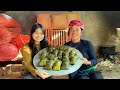 Harvesting the Luc Lac tree. Process of making traditional black Banh Chung | Hoang Thi Soi