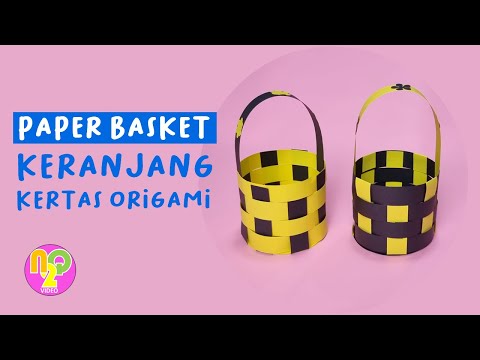 Video: Keranjang Paskah sendiri dari kertas