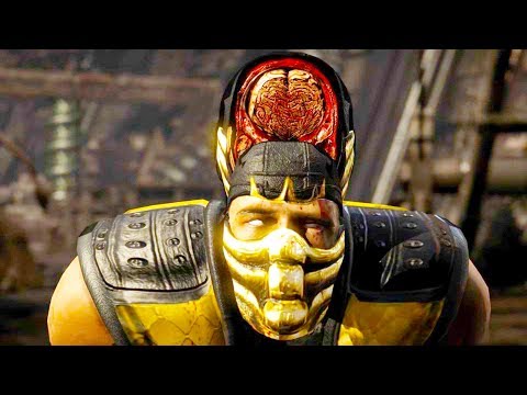 Mortal Kombat XL - All Fatalities & X-Rays on Scorpion MK vs. DC Costume 4K Ultra HD Gameplay Mods