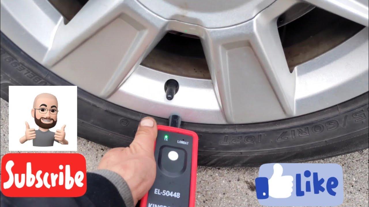 GMC Terrain, Equinox como reprogramar sensores de las llantas (TPMS