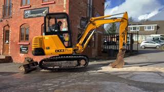 2000 JCB 803 Plus Excavator Stock No 4961