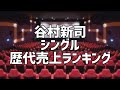 谷村新司シングル歴代売上ランキング
