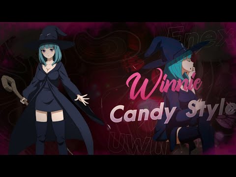 Winnie candy style edit💙 (preset)???
