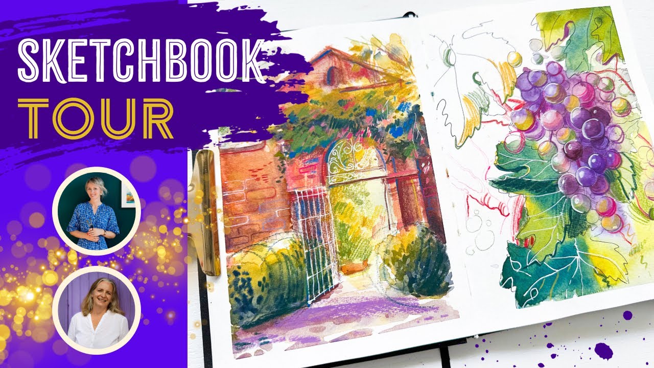 Hahnemuhle Sketchbook Flip-Through Part 1