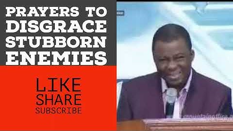 Prayers to disgrace and stop stubborn enemies|| Dr Daniel Olukoya
