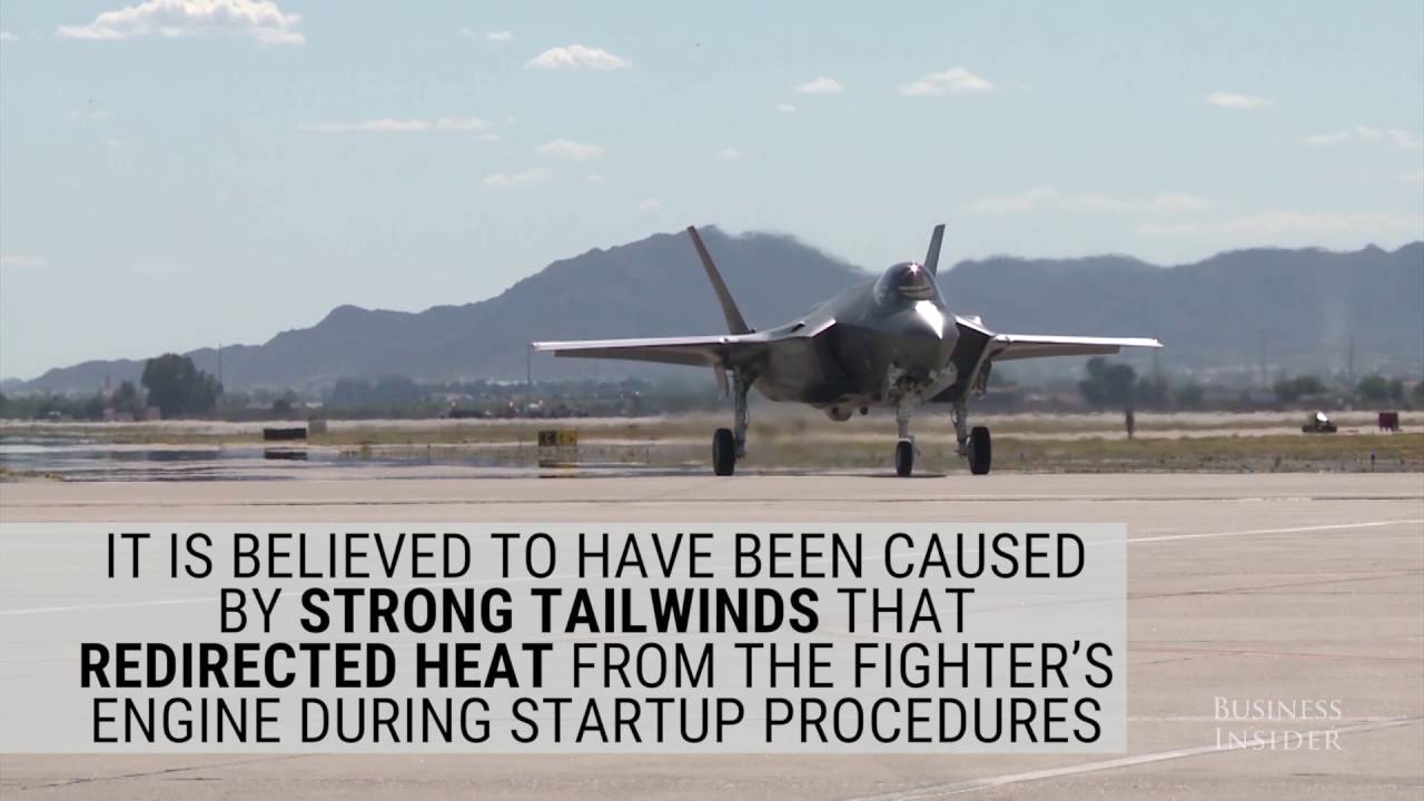 Another F-35 Caught Fire