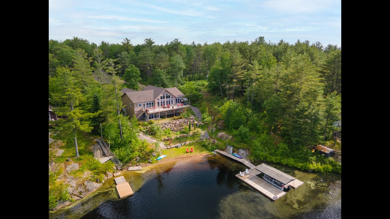 1010 NORA LANE, Kahshe Lake Cottage For Sale YouTube