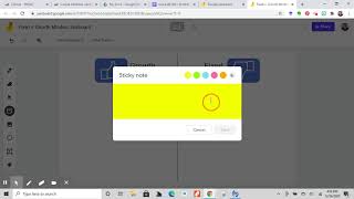 Post a Sticky Note in Jamboard
