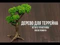 Дерево для террейна из остатков после ремонта (Wood for terrain from residues after repairs)