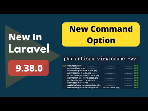Display All Cached Views - 3 New Things Added - New In Laravel 9.38.0
