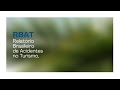 Relatório Brasileiro de Acidentes no Turismo.