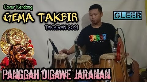 GEMA TAKBIR || versi koplo jandut terbaru 2021 by Fauzan kendang - Takbiran 2021