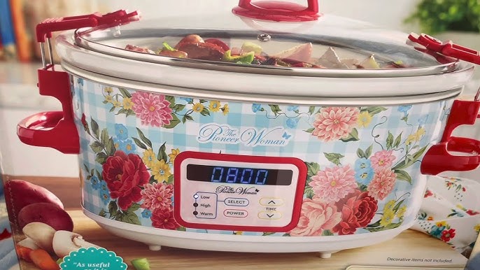 Pioneer Woman Slow Cooker Programmable (Model: Sweet Rose) First Impression  