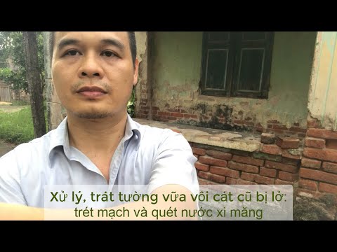 Video: Làm thế nào để bạn sửa chữa một bức tường đá vữa?