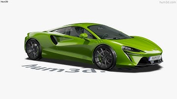 McLaren Artura 2024 3D model by 3DModels.org