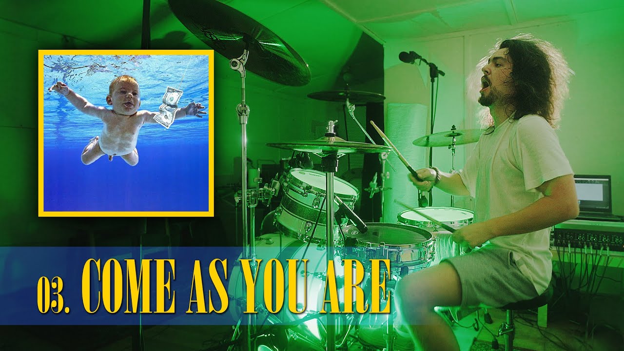 COME AS YOU ARE - Nirvana drum cover