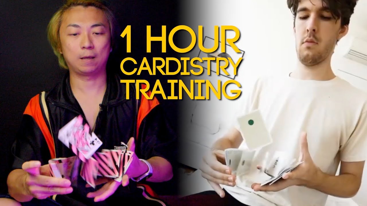 1 HOUR CARDISTRY TRAINING 1 MOVE (Samuel Pratt's Spring Thing) - YouTube
