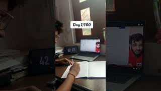 Day 1/100 , I am starting my 100 days of code with striver's linkedlist playlist ! #100daysofcode