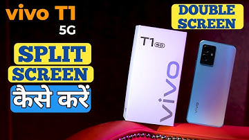 How To Split Screen in Vivo T1 5G | Vivo T1 5G Split Screen कैसे करें | @akstech4u