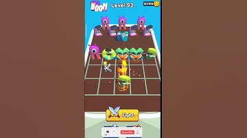 Merge ABC Lore Run battle #93 #alphabet #alphabetlore #gameplay #mergebattle #boom #abcd #abc