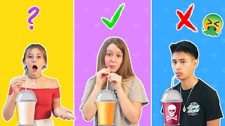 Don't Choose the DEATH STRAW CHALLENGE *Mystery Drink*