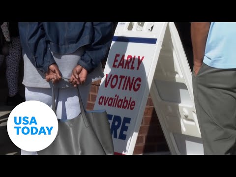 Early voting turnout breaks 2020 record in Georgia | USA TODAY